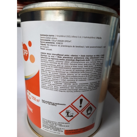 Fumagri Opp 1000g = 1250m³