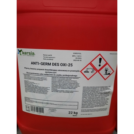 ANTI GERM DES OXI-25 22kg