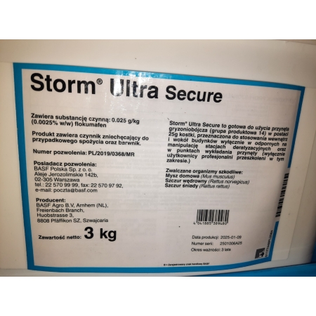 Storm Ultra Secure 3kg