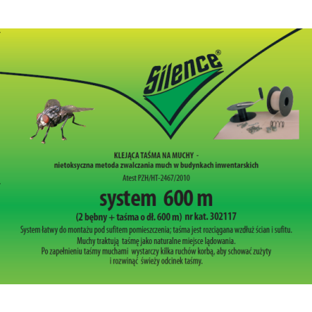 Silence Taśma na  Muchy 600m